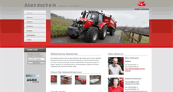 Desktop Screenshot of abendschein-gmbh.de